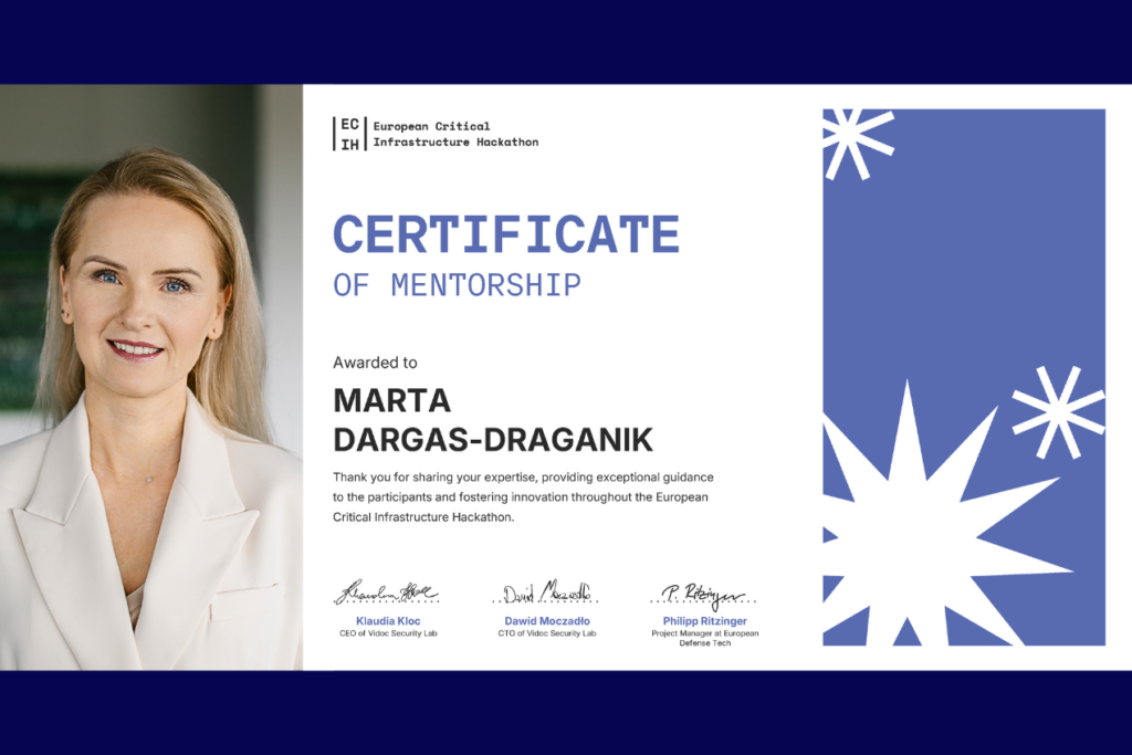 Marta Dargas-Draganik mentorka